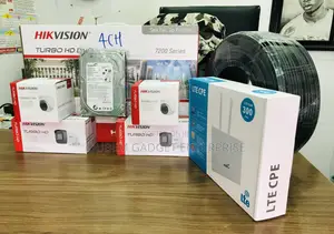Hikvision 4 Channel Complete Kit With Router.