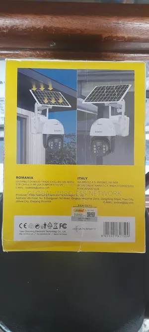 Andowl Solar Camera Smart Camera 4g Sim