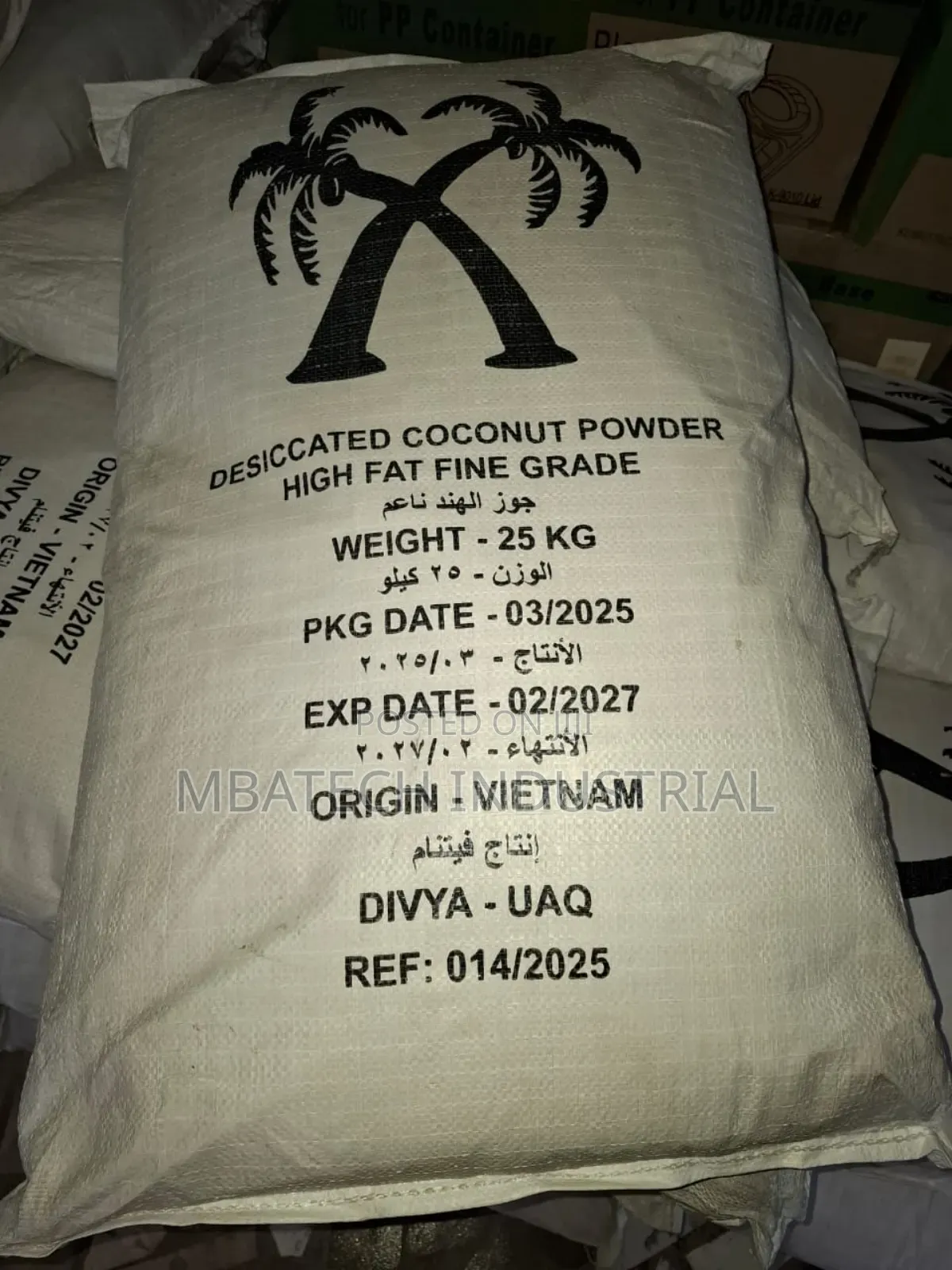 Desiccated Coconut Powder