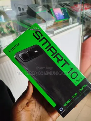 New Infinix Smart 10 Plus 128 GB Black