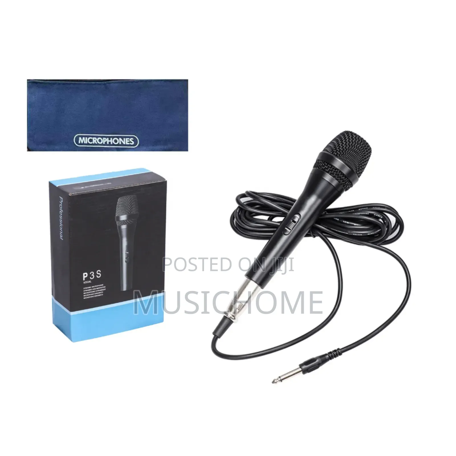 P3s Durable Wired Microphone