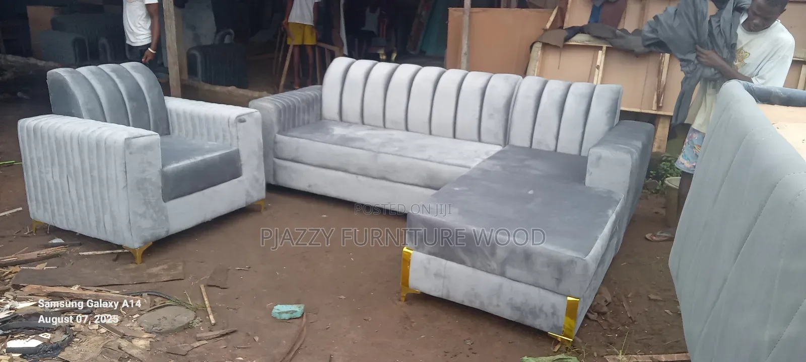 Modern L Shape Sofa Set