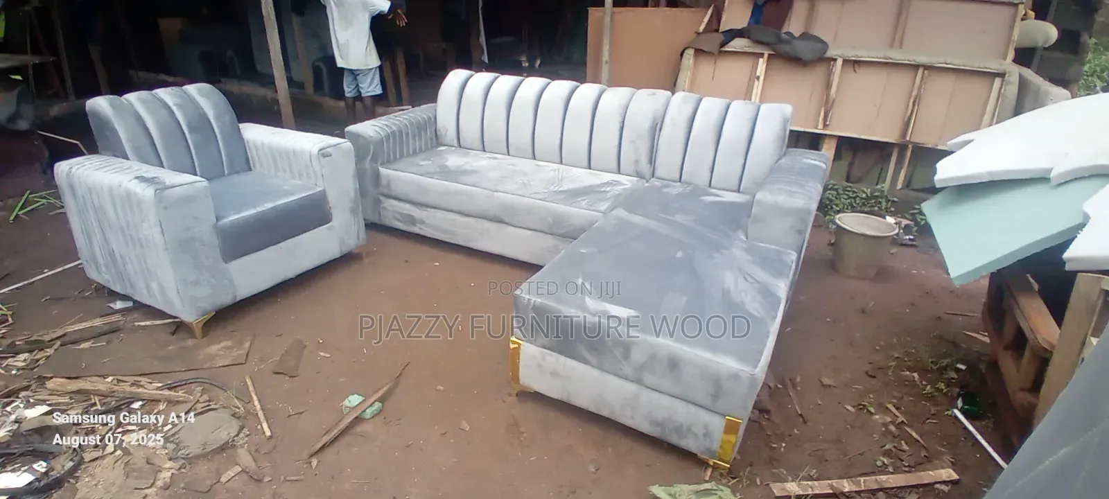 Modern L Shape Sofa Set