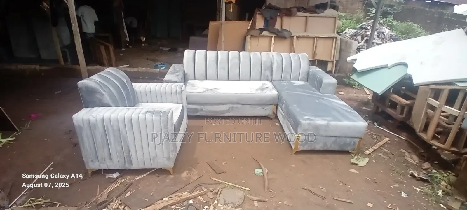 Modern L Shape Sofa Set