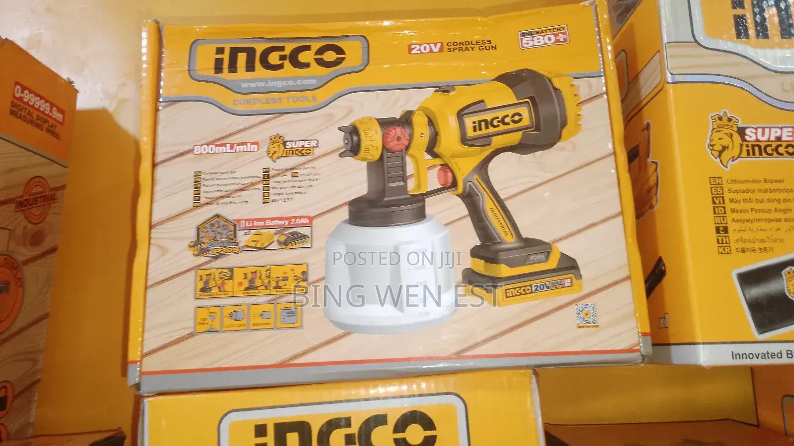 Spray Gun Rechargeable