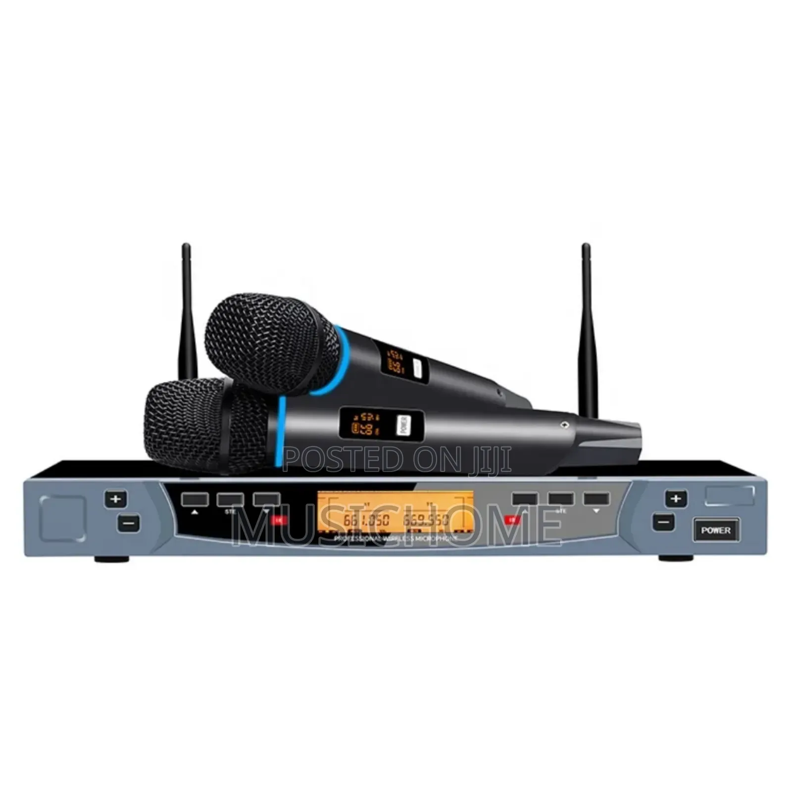 Dual Professional Handheld Wireless Microphone