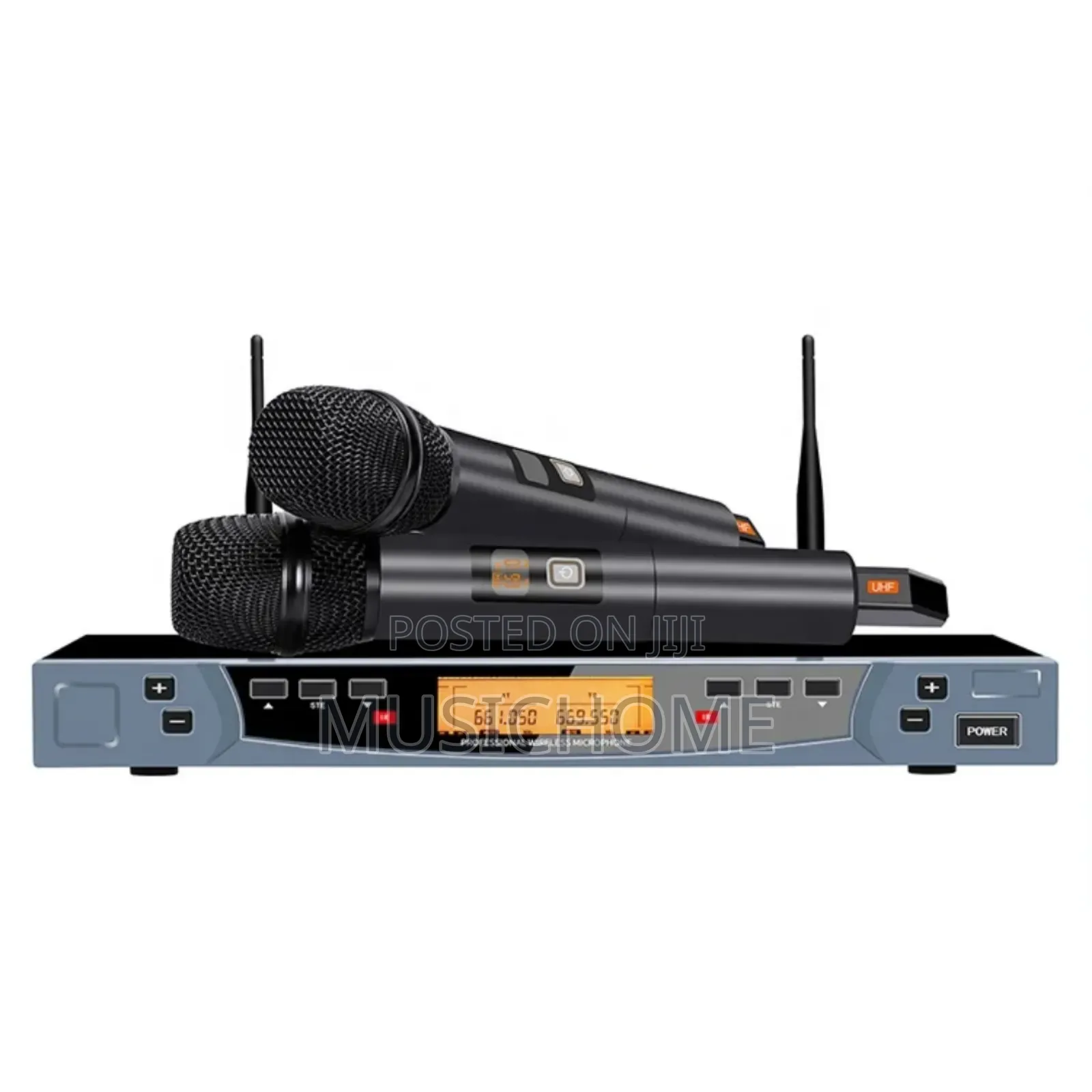 Dual Professional Handheld Wireless Microphone