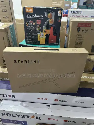 Sleek Starlink Gen 3 Satellite Setup