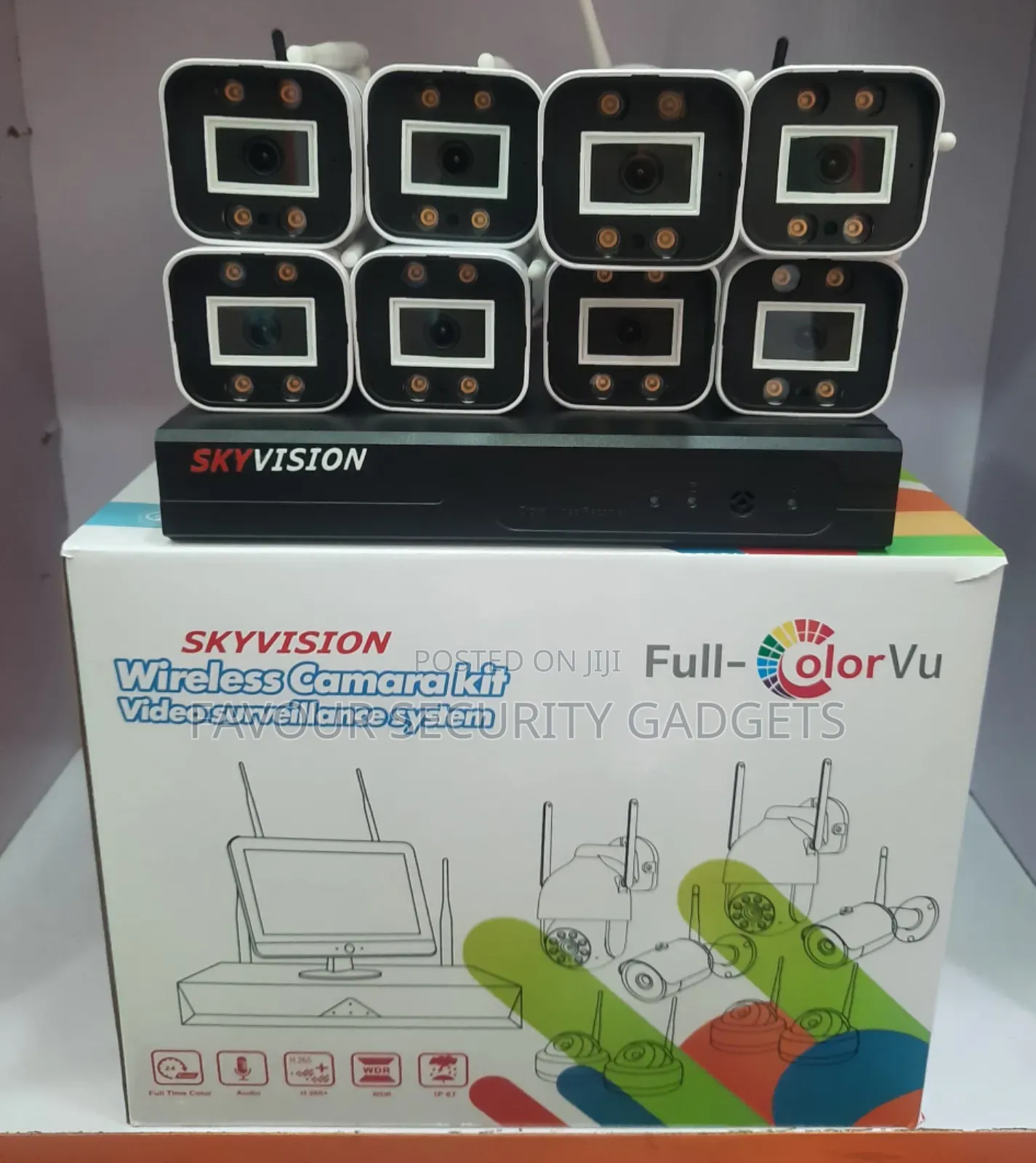 Wireless 8 Channel Camera Kit