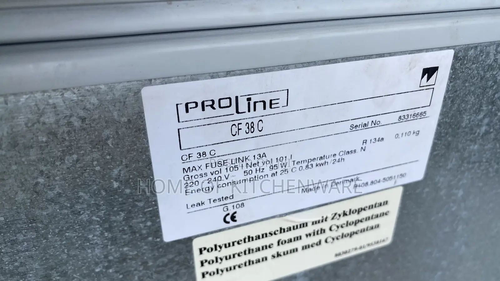 Deep Freezer 105l Capacity