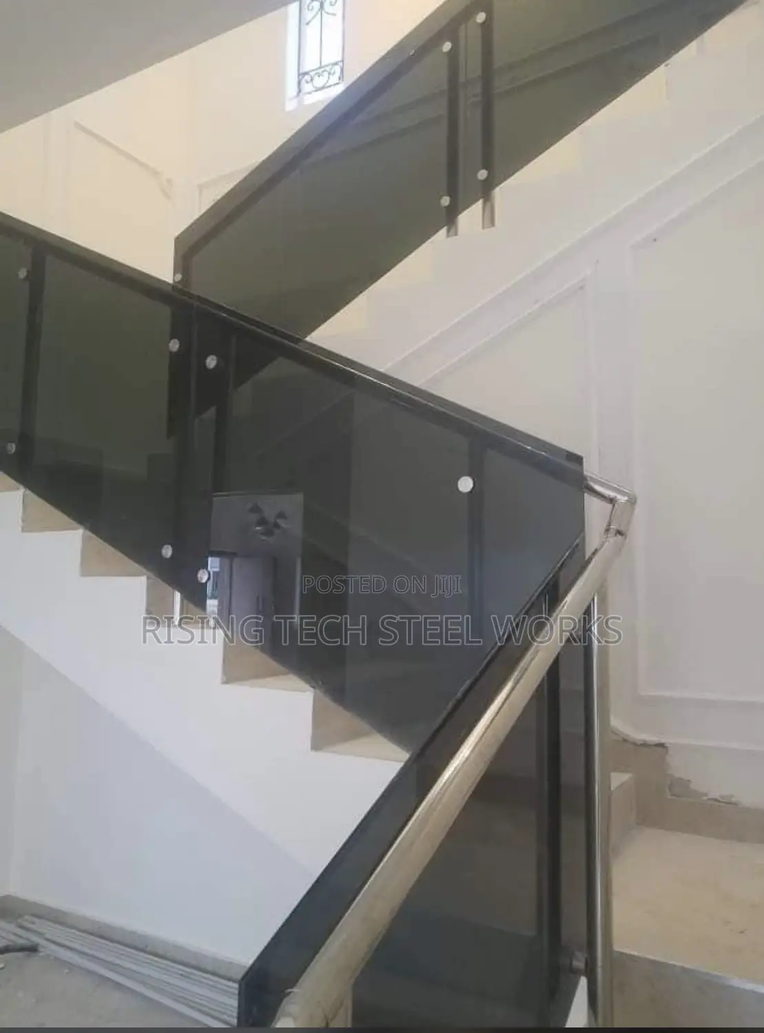 Staircase Frameless Glass