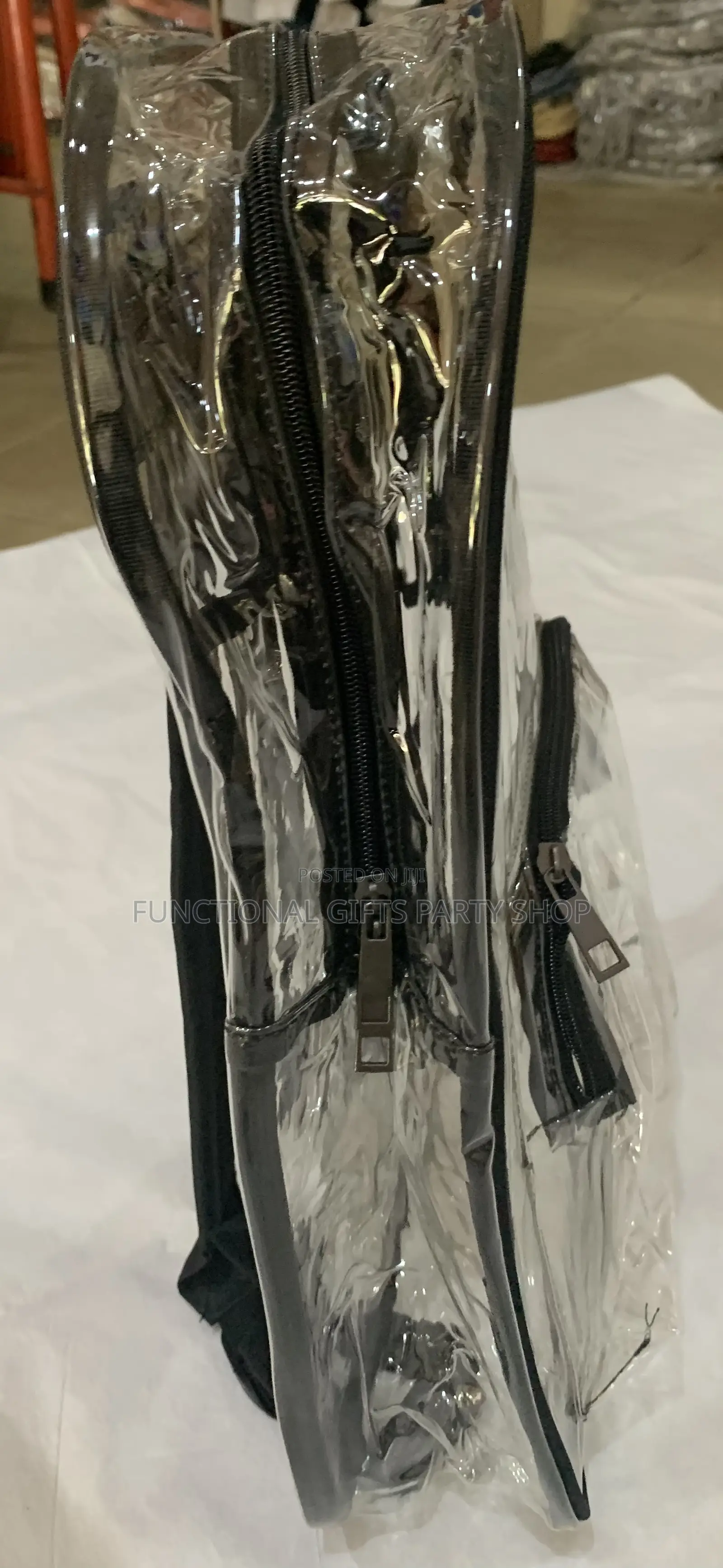 Clear See Through Back Pack