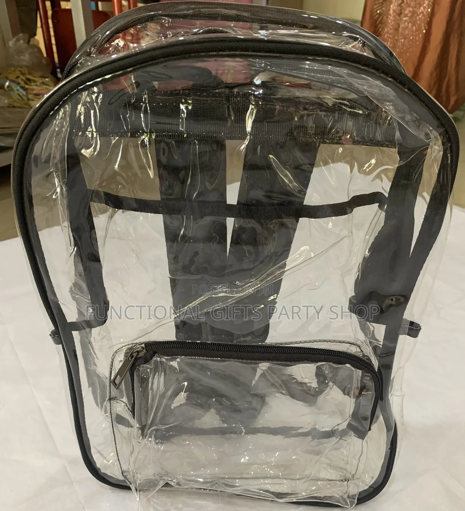 Clear See Through Back Pack