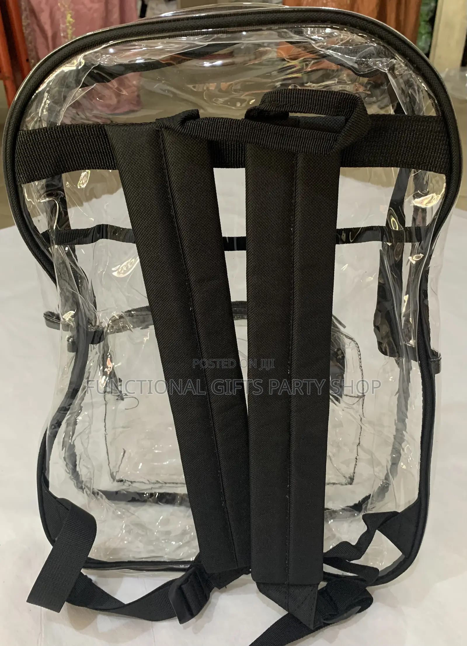 Clear See Through Back Pack