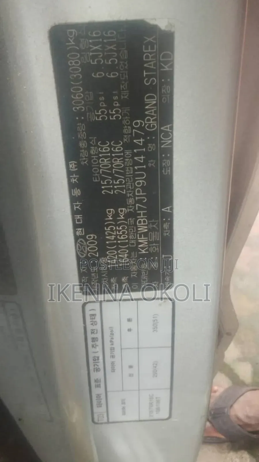 Hyundai Starex 2009 Silver
