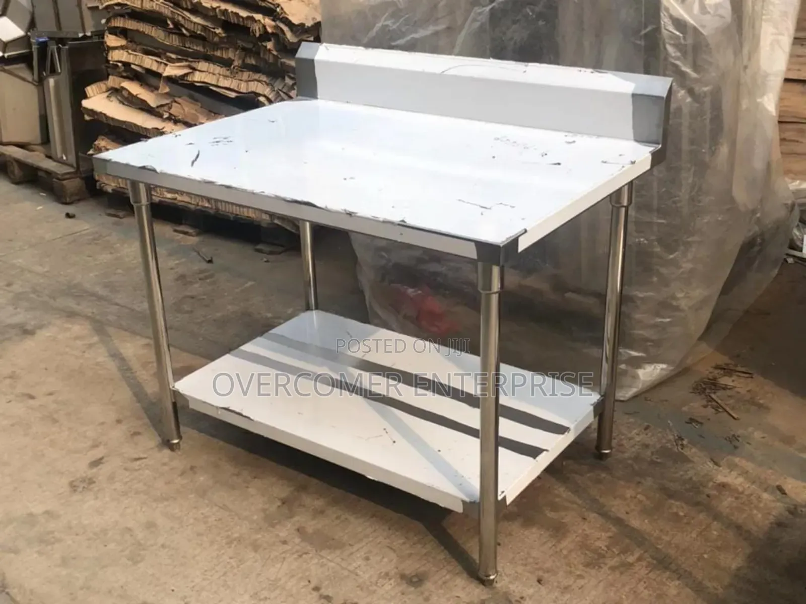 5ft Quality Working Table With Back