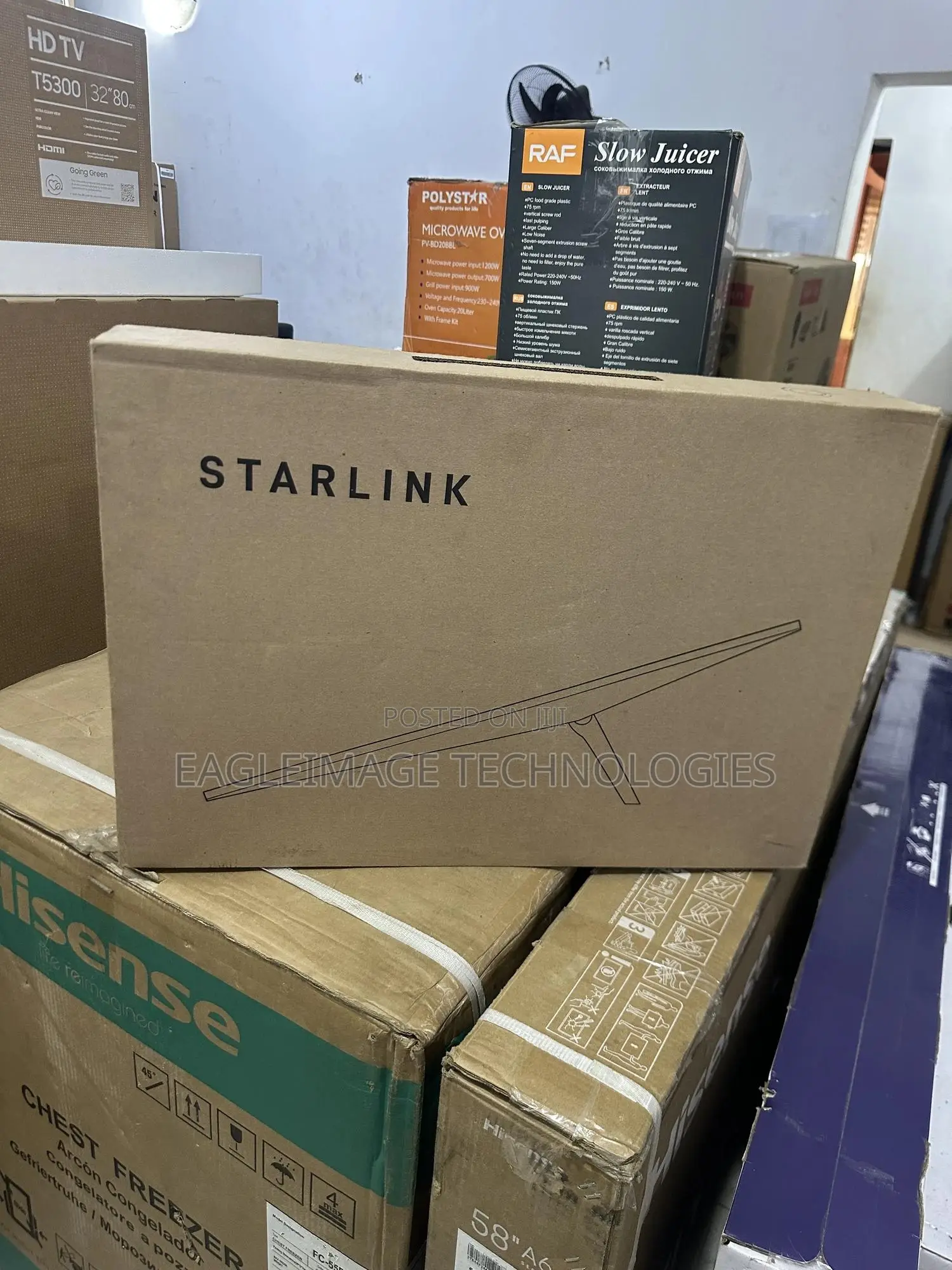 Adaptive Starlink Gen 3 Router Dish