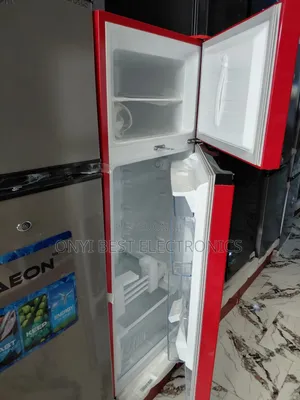 Hisense Refrigerator With Water Dispenser Ref 205 Drb (Red)