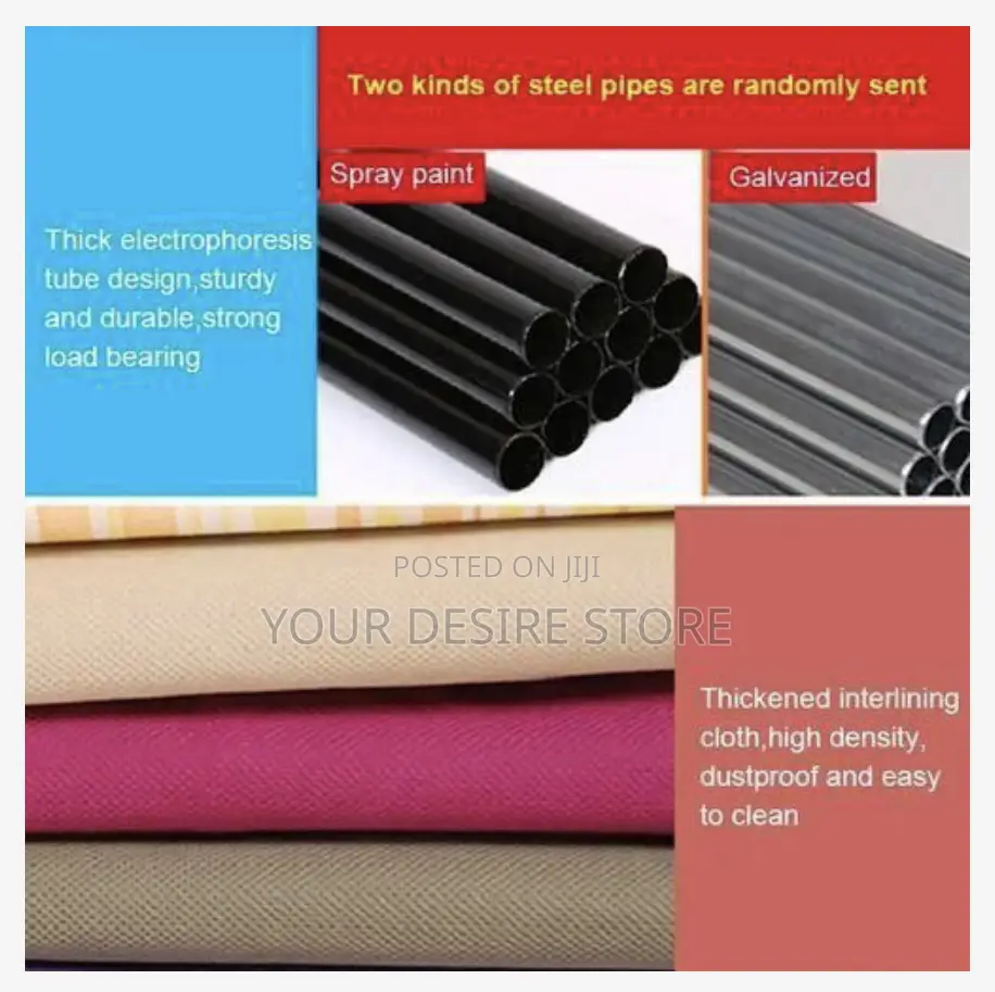 Multi-Layer Standing Clothes Organizer Wardrobe