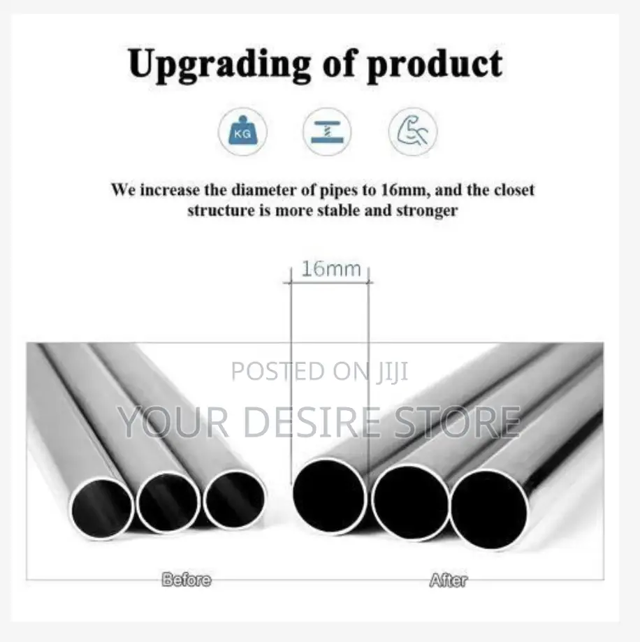 Multi-Layer Standing Clothes Organizer Wardrobe