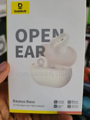 Baseus Bass 15 Clip Open Ear TWS Earbuds