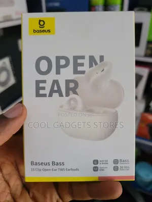 Baseus Bass 15 Clip Open Ear TWS Earbuds