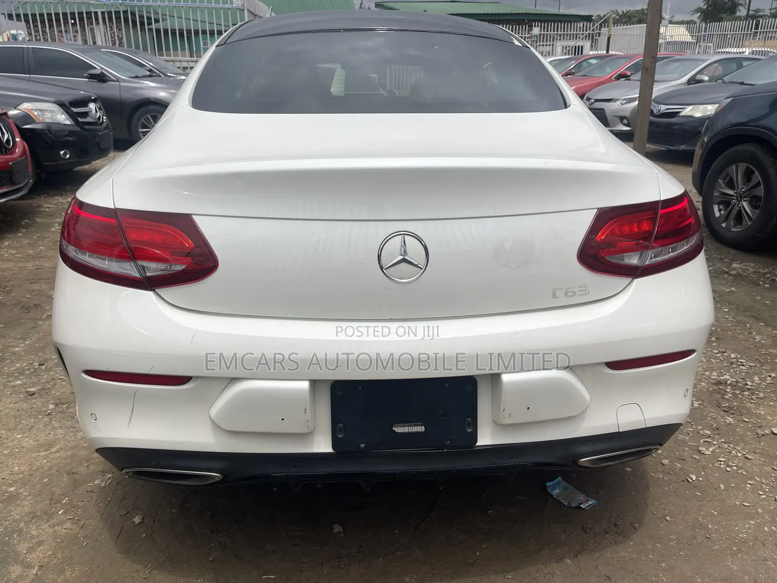 Mercedes-Benz C63 2016 White