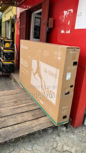 His 85" Qled Tv