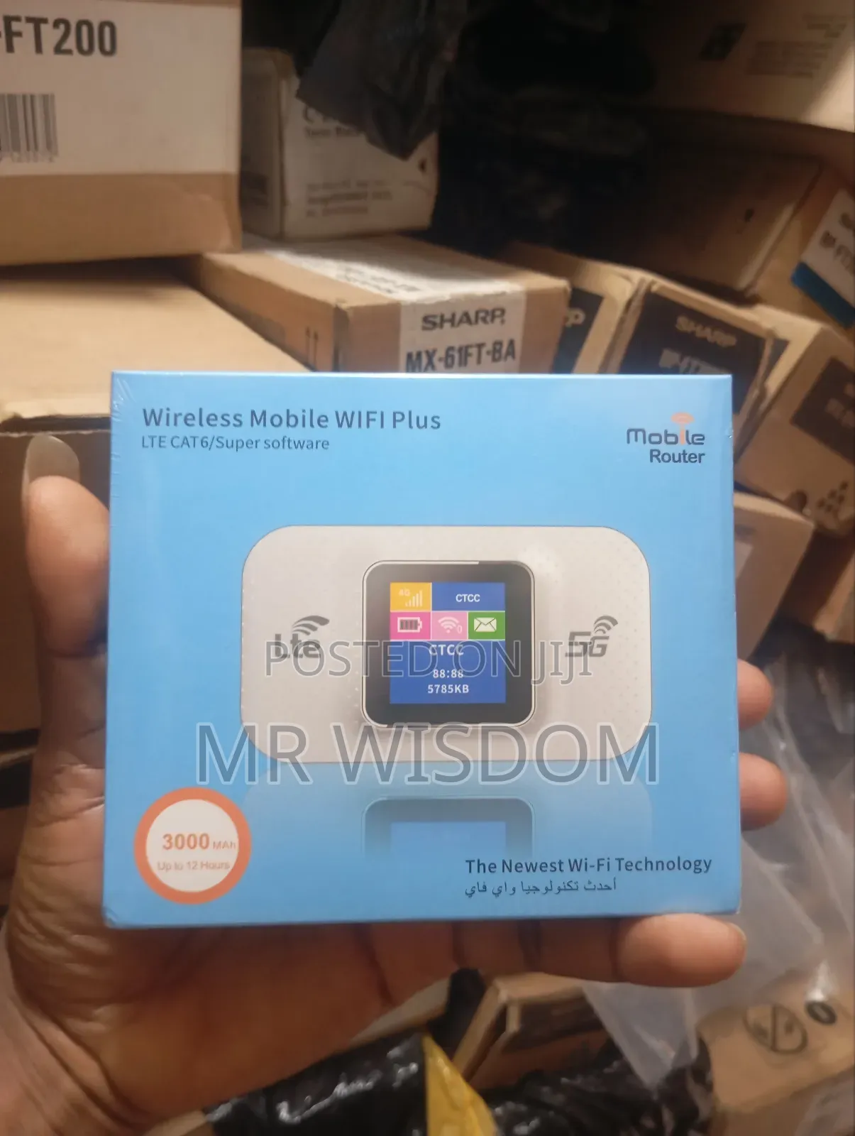Wireless Mobile Wifi Plus Router