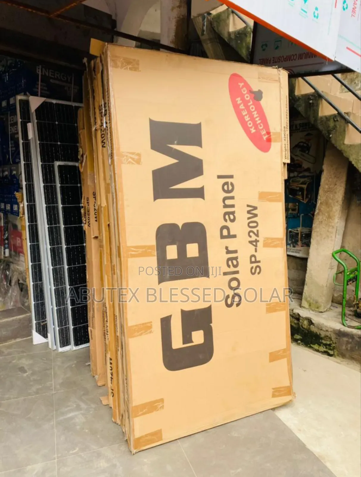 420watt GBM Solar Panel Mono