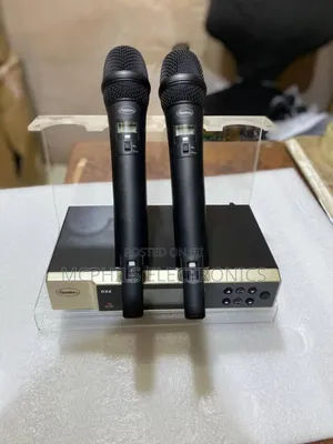 Signature Dual Channels Handheld Uhf Wireless Microphone Dx4
