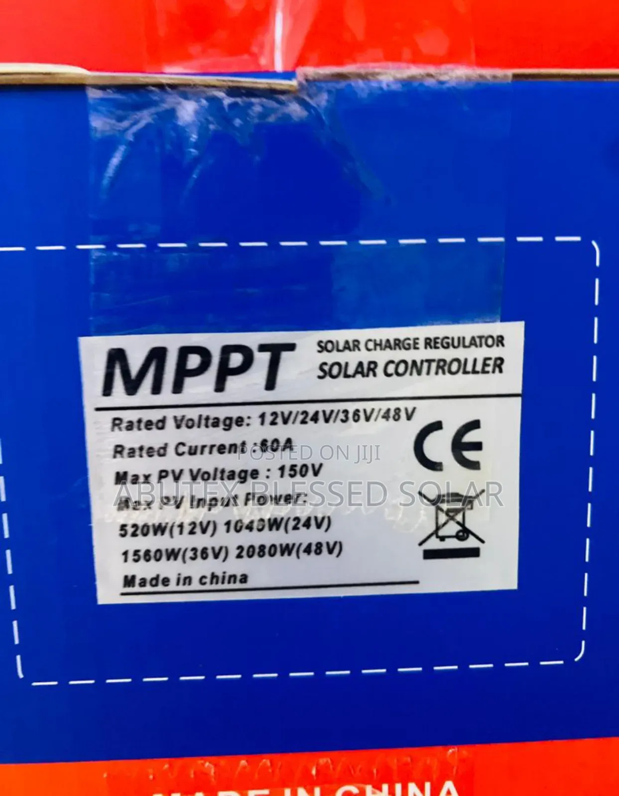 60ah 48v MPPT Charge Controller SMS