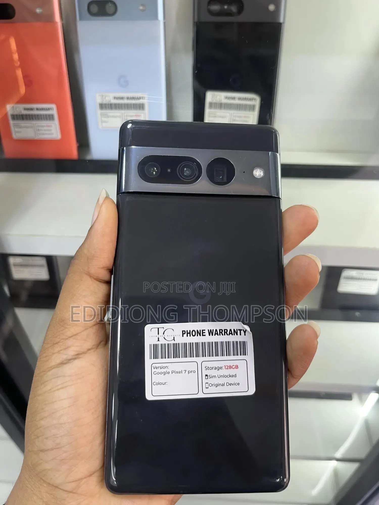 Google Pixel 7 Pro 128 GB Black