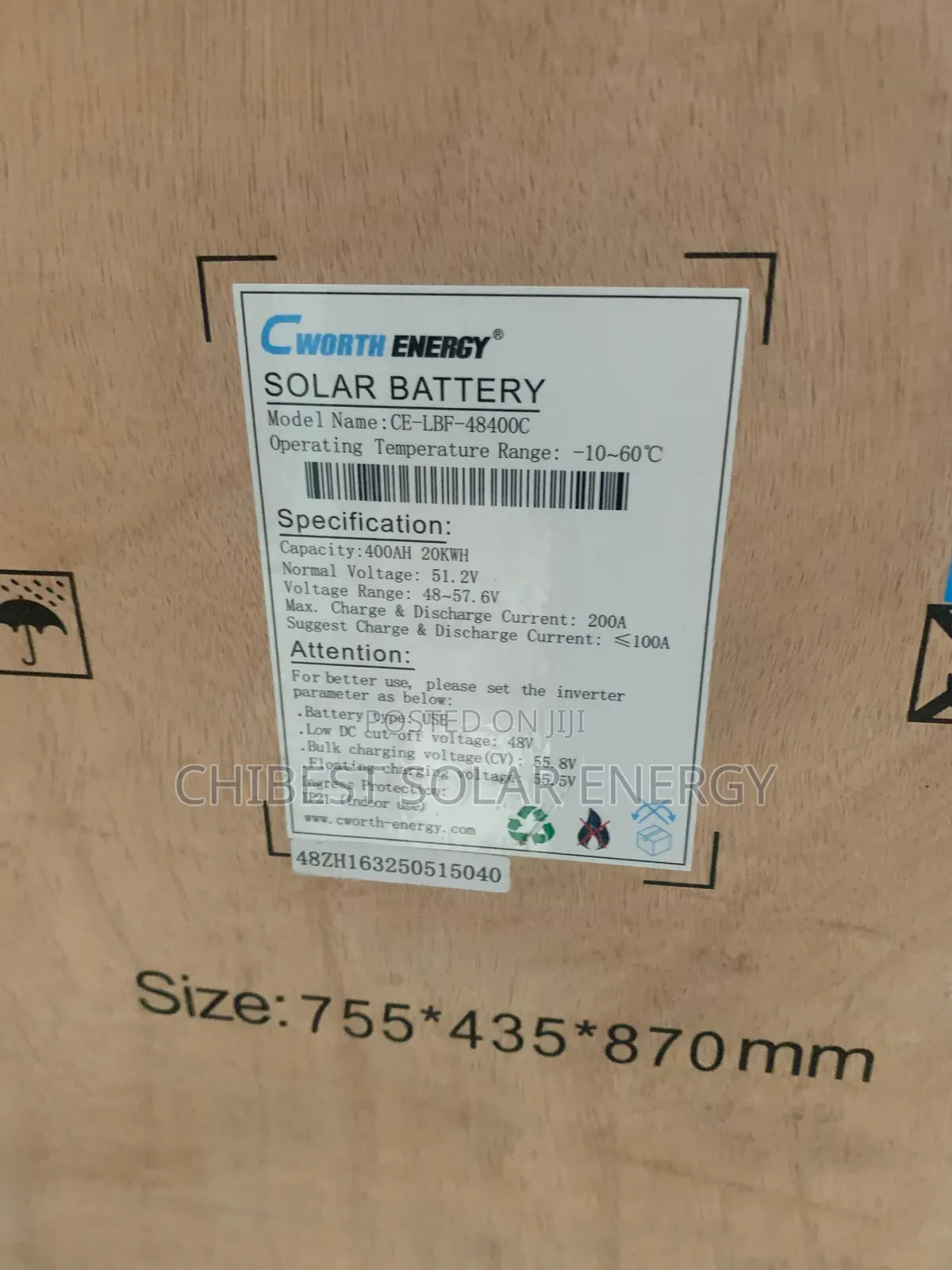 20kwh Lithium Battery C Worth