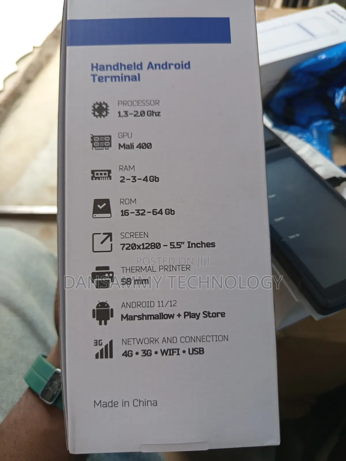 Android 11 Handheld Pos Terminal