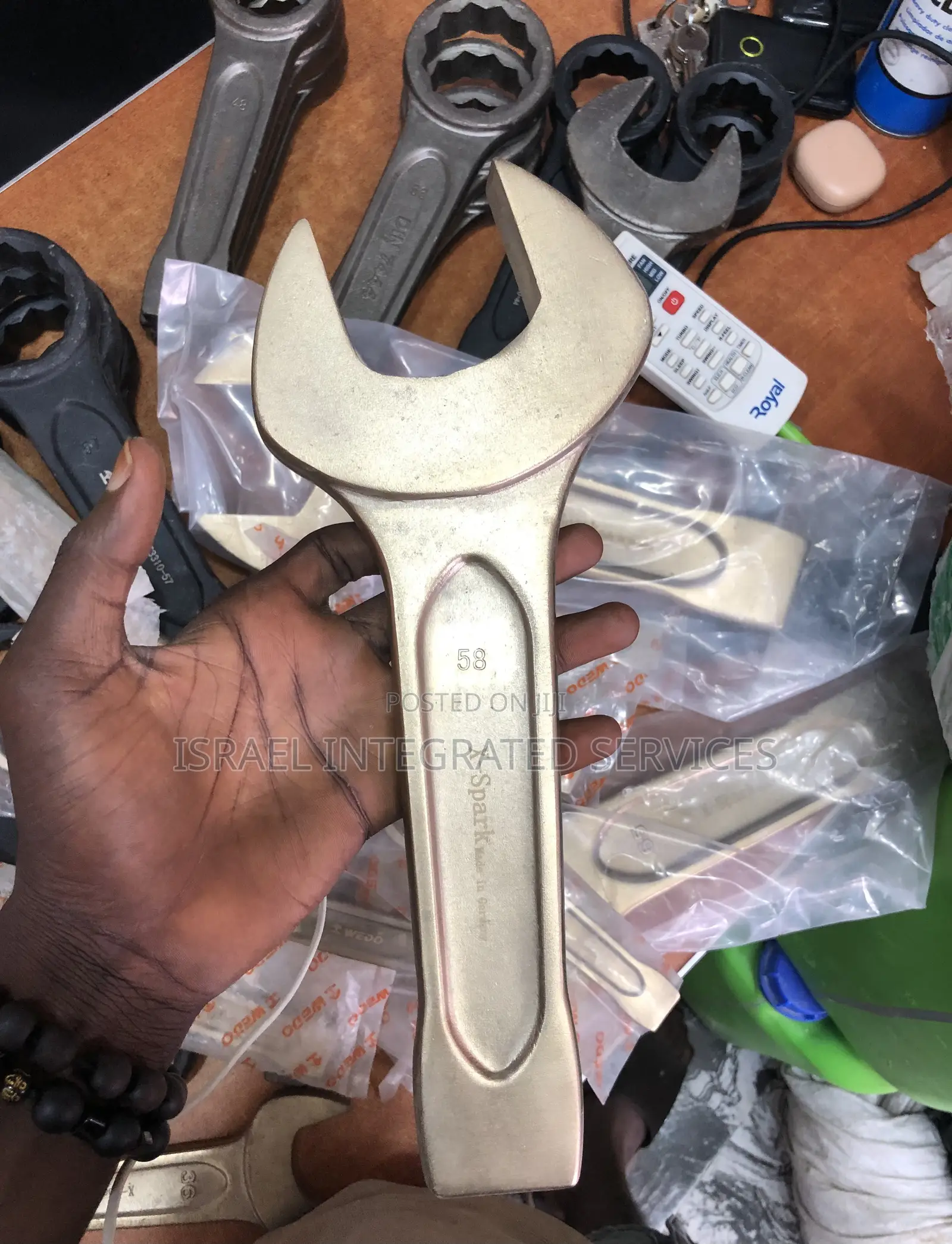 Flogging Spanner 58mm Non Spark