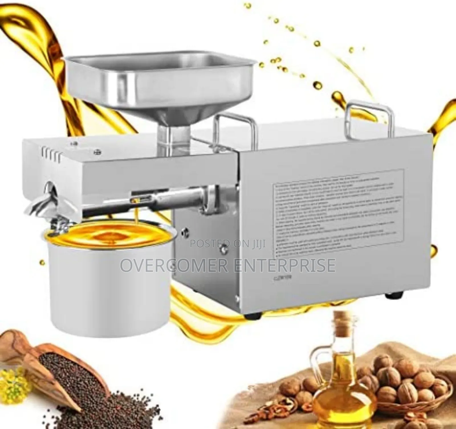 Commercial Oil Extractor