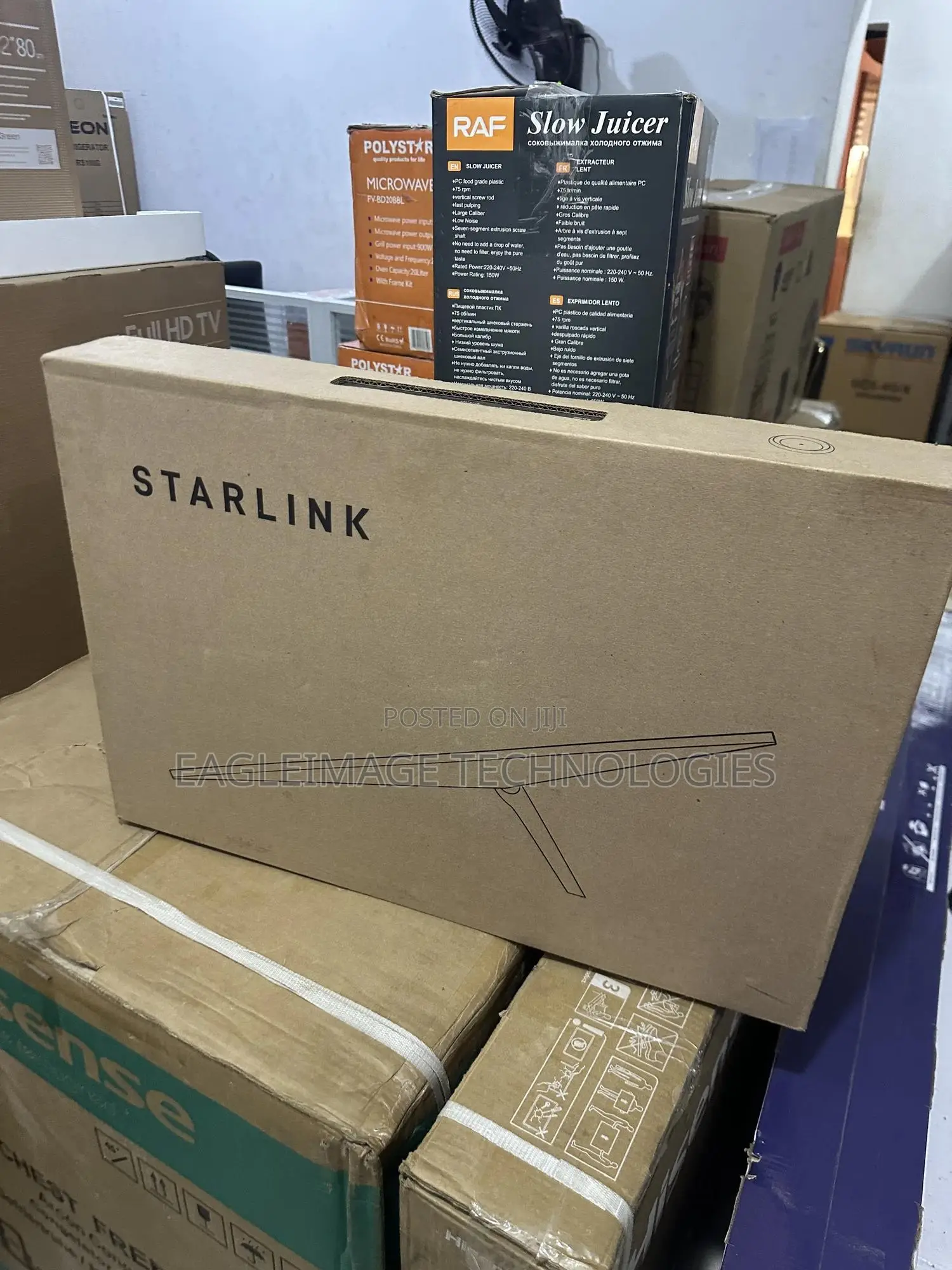 Wired Starlink Gen 3 Internet Device