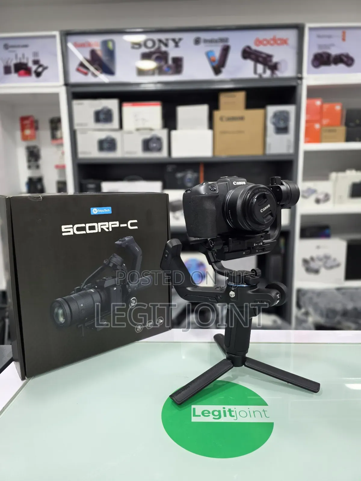 Feiyutech Scorp-C Camera Stabilizer Gimbal for DSLR/Camera