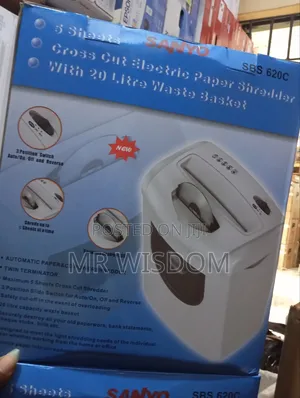 Sanyo Electric Paper Shredder