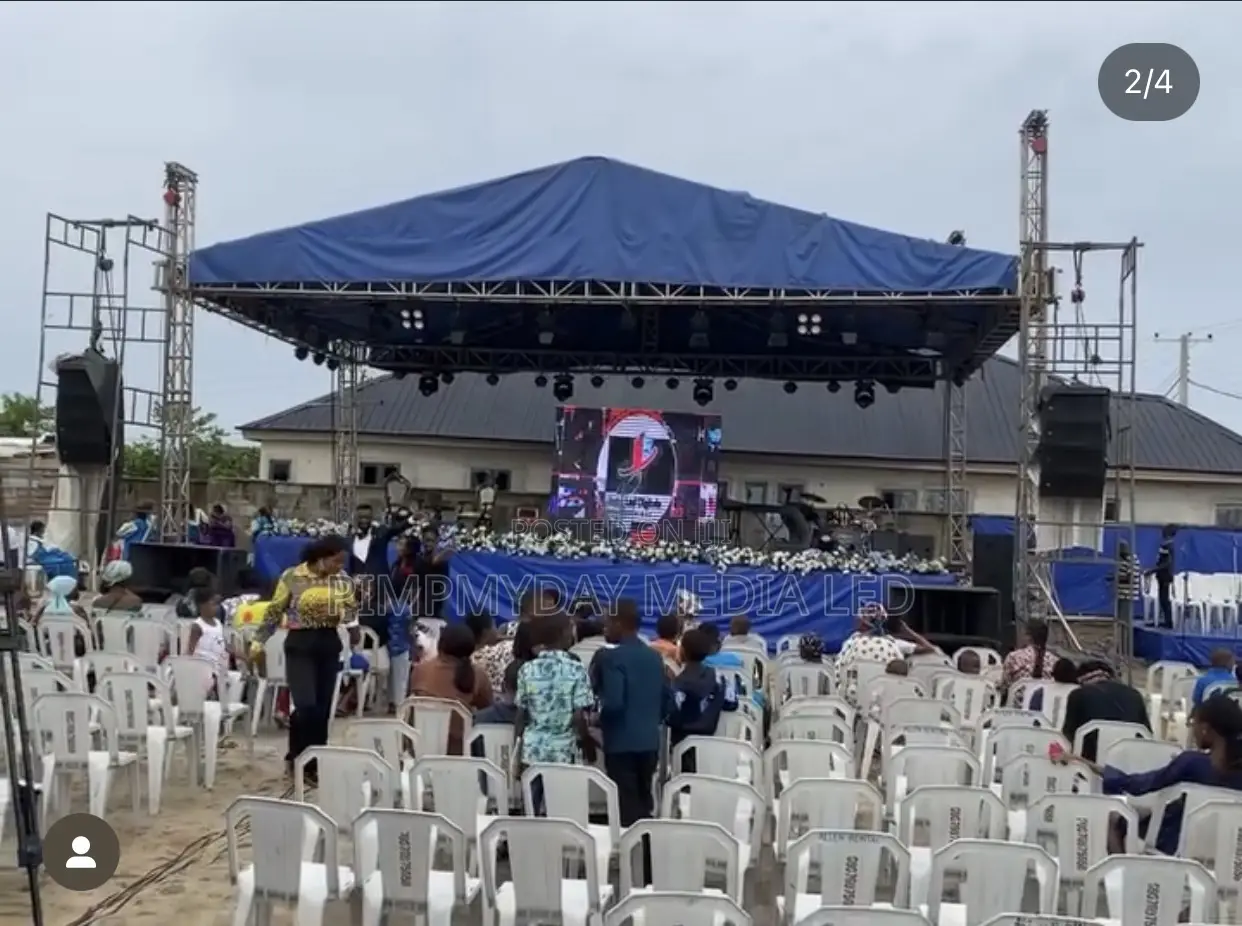 Stage Lighting Effect and Screen