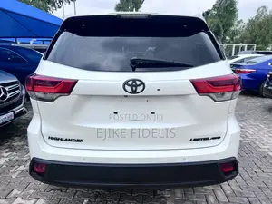 Toyota Highlander Limited Platinum 2019 White