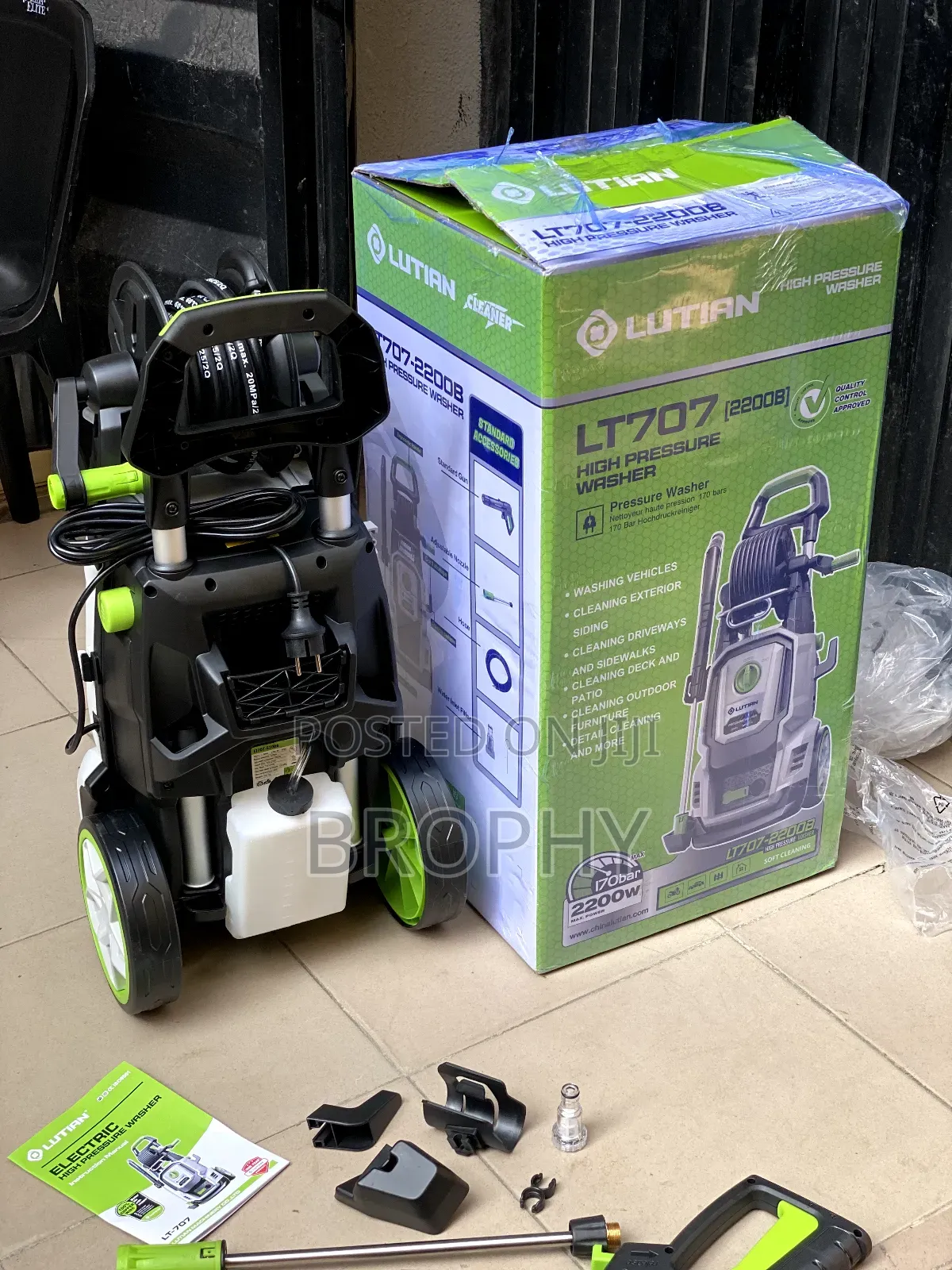 Durable 2200w High Pressure Washing Machine