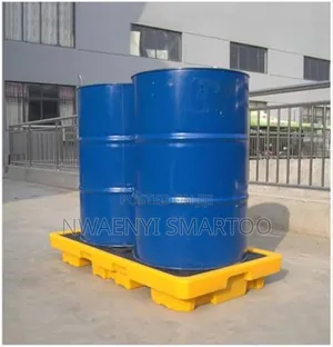 Double Drum Spill Containment Pallet