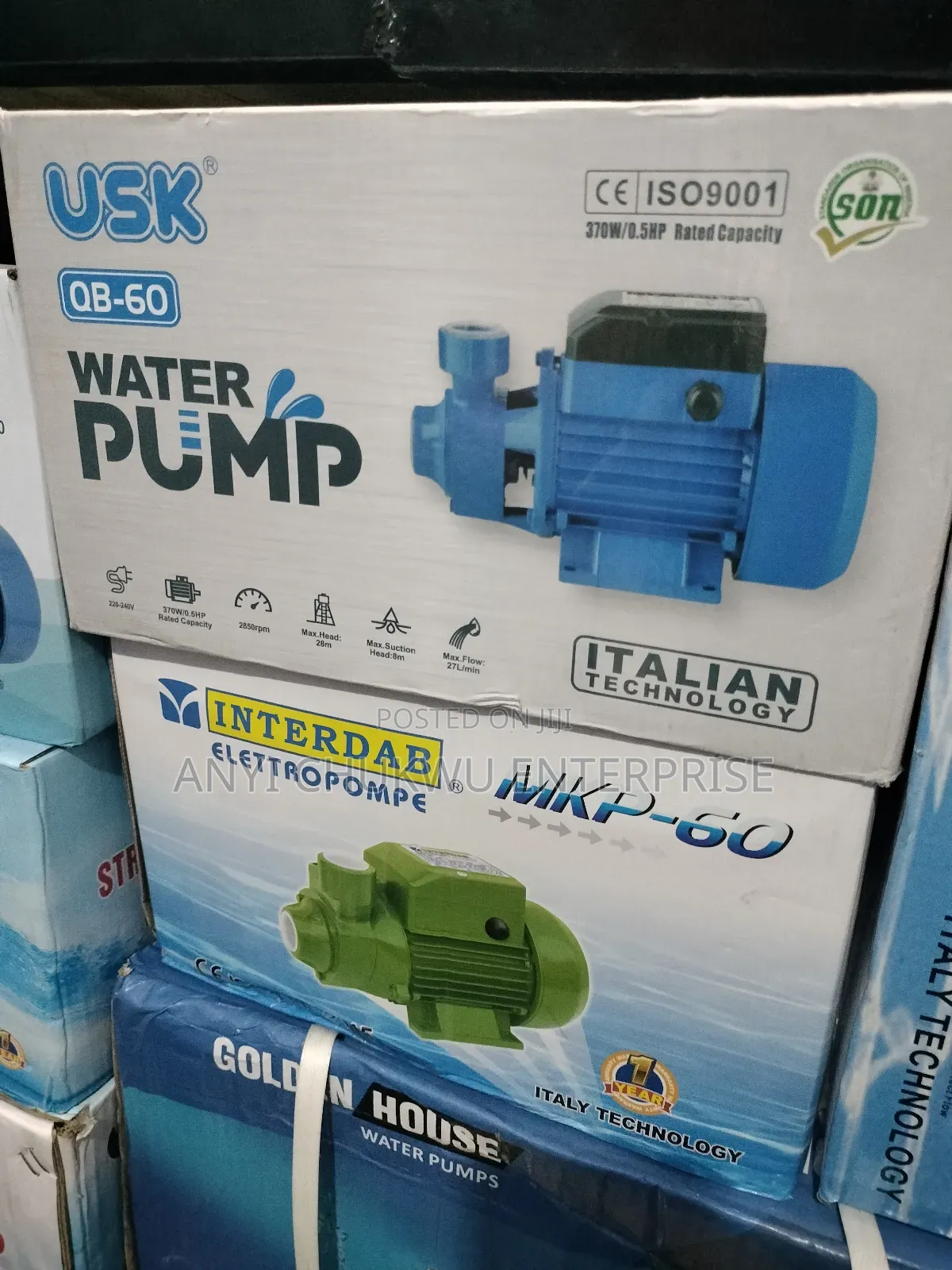 Original Interdab Surface Pump 0.5hp