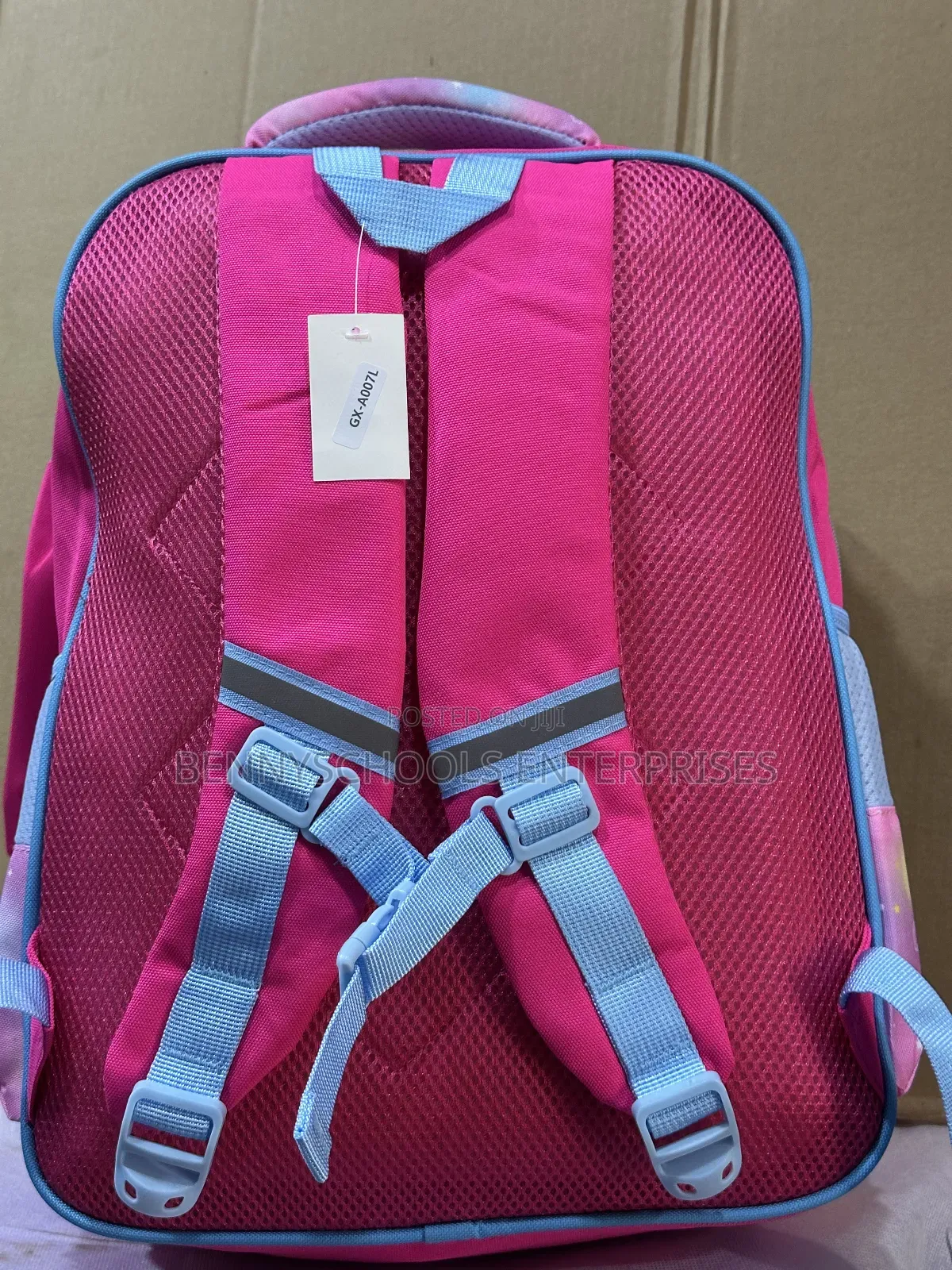 Pink School Bag and Pencil Case for Girls