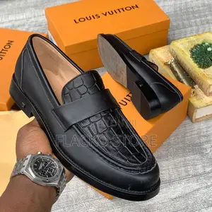 Original Louis Vuitton Loafers Shoes