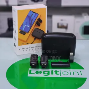 Wireless Lavalier Microphone With Charging Case