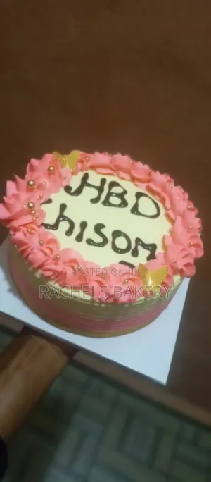 Baby Girl Cake