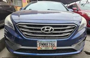Hyundai Sonata Sport 4dr Sedan (2.4L 4cyl 6A) 2015 Blue